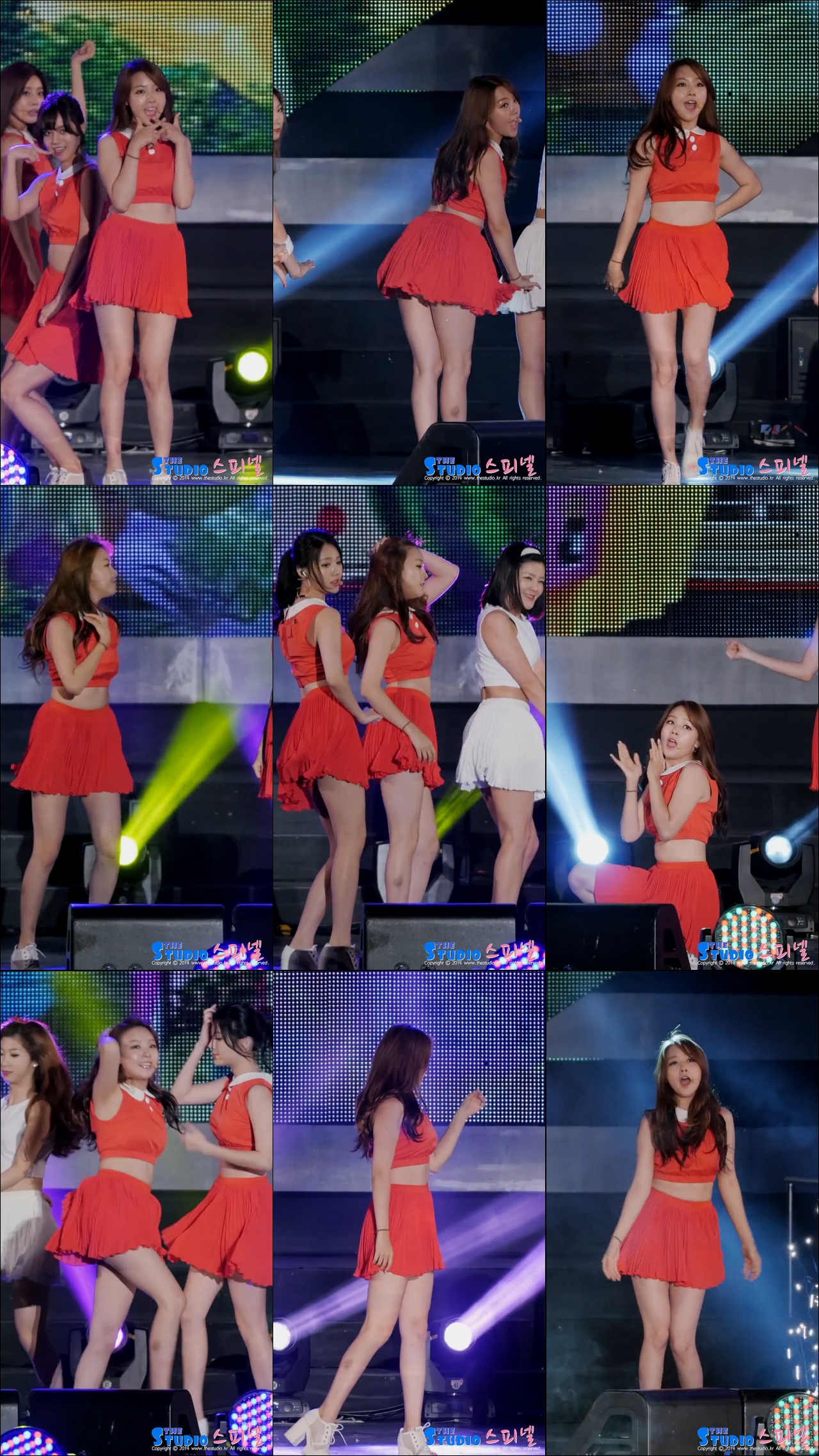 민아 직캠(걸스데이 ) 직캠 - 140816 DMZ 평화콘서트 by 스피넬