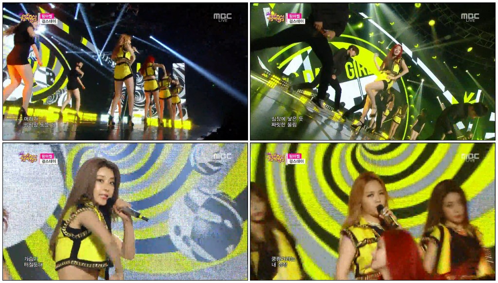 150718 GIRL'S DAY(걸스데이) - Ring My Bell(링마벨) @ Music Core