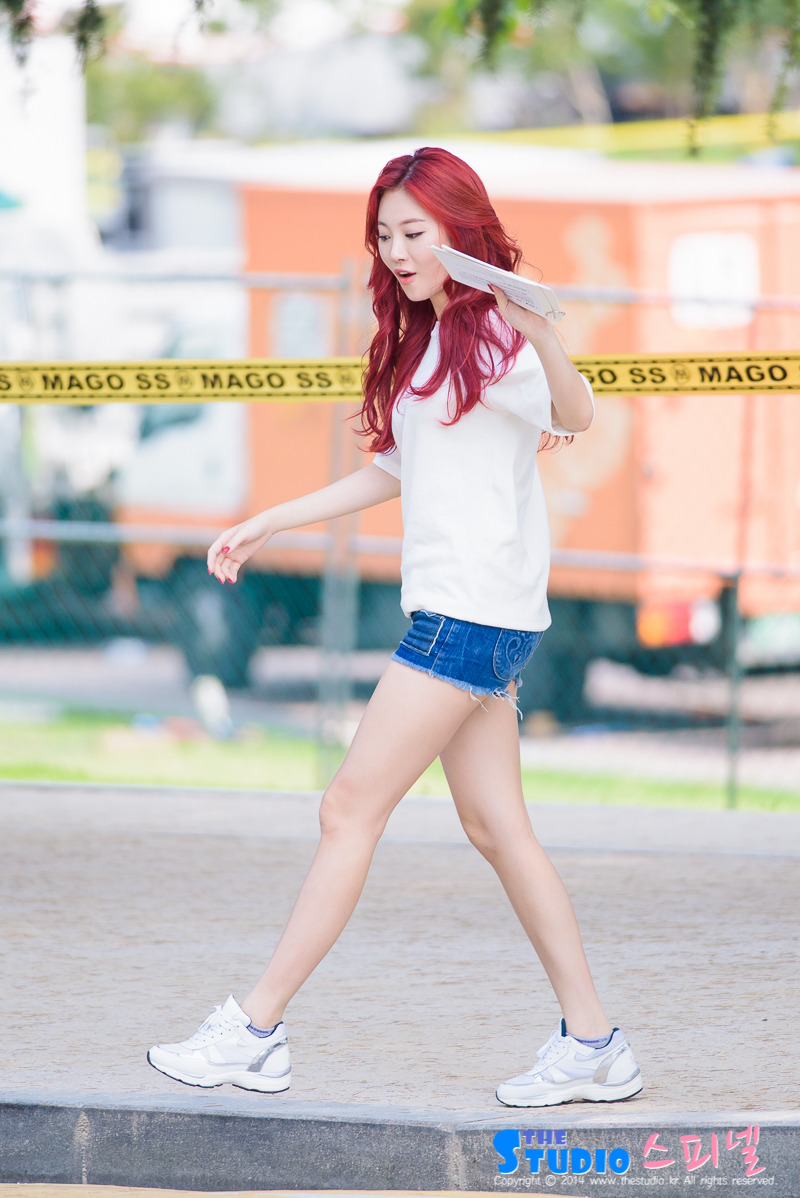 150702 유니버시아드 전야제 출근길 걸스데이 유라 직찍 by 스피넬