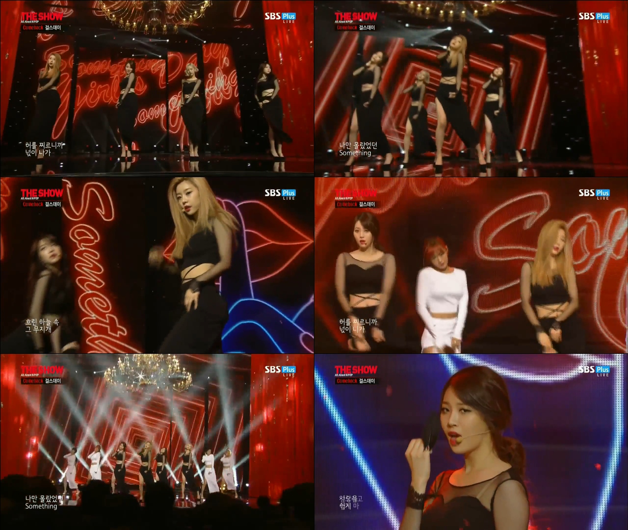 [140107 The Show] 걸스데이 - Something, Show You