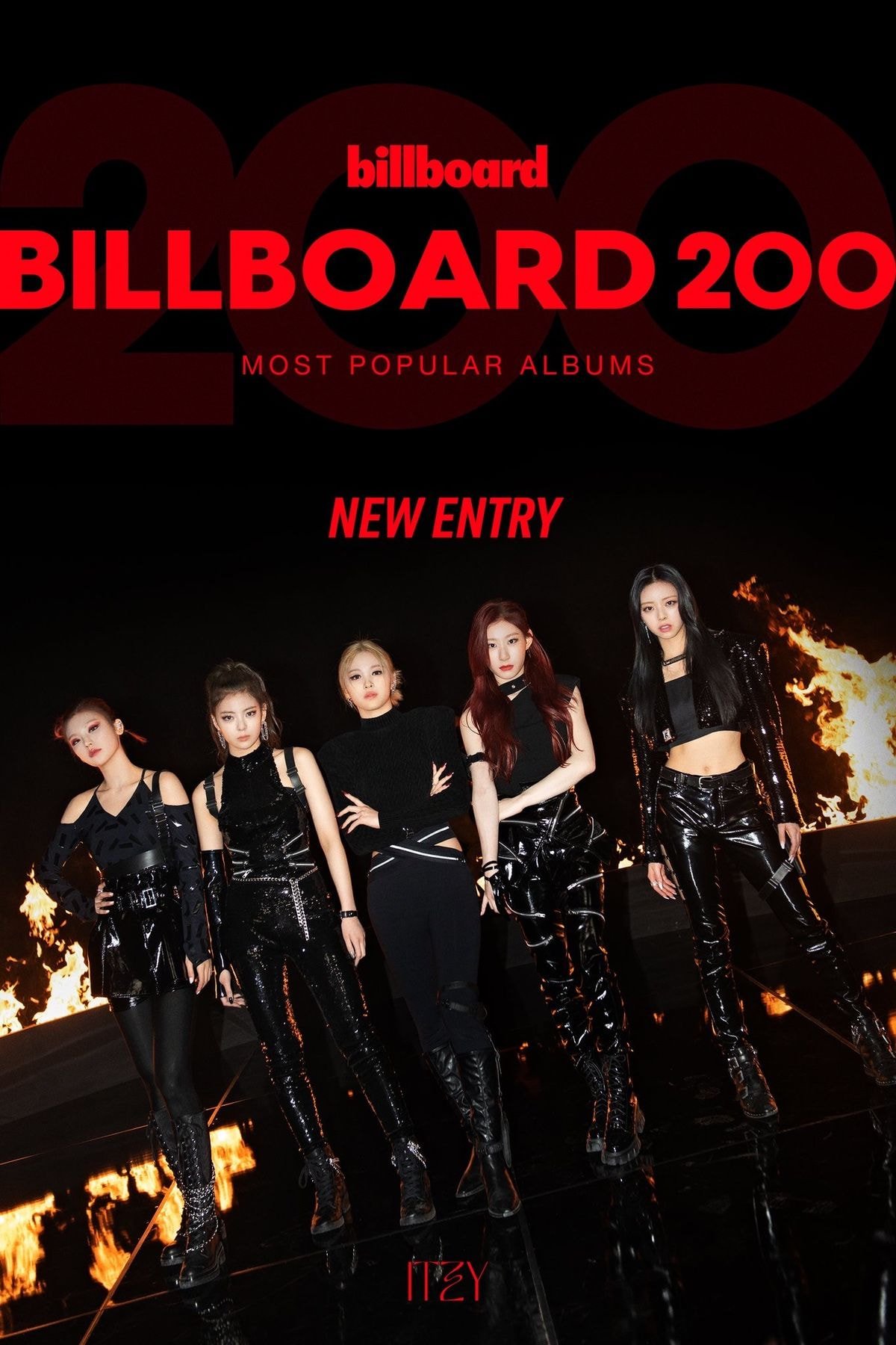 ITZY <GUESS WHO> BILLBOARD 200 NEW ENTRY