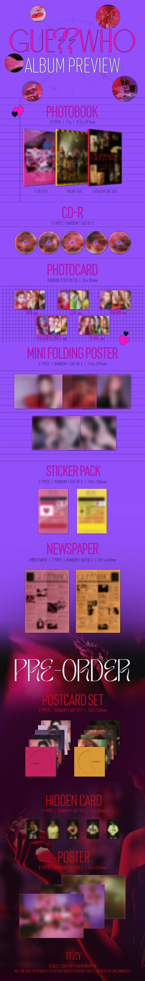 ITZY <GUESS WHO> ALBUM PREVIEW