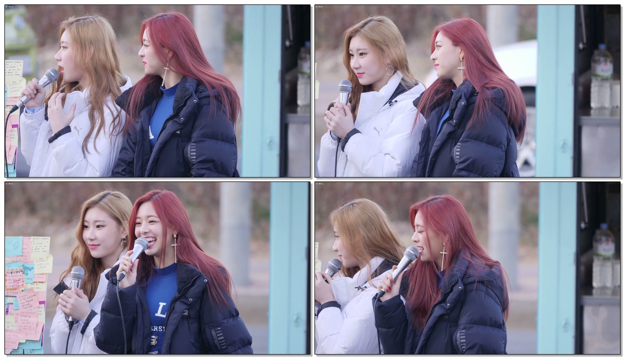 190309 있지 (ITZY) Q&A 플로어볼 선수출신 포즈취하는 [유나] YUNA 4K 직캠 Fancam (쇼! 음악중심 미니 팬미팅) by Mera