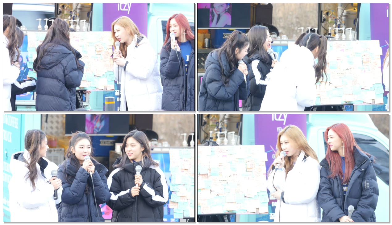 190309 음악중심 ITZY (있지) 미니팬미팅 Q&A 4K 직캠 2 by ace
