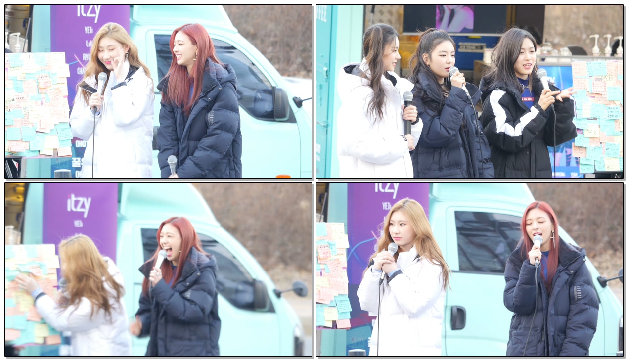 190309 음악중심 ITZY (있지) 미니팬미팅 Q&A 4K 직캠 4 by ace