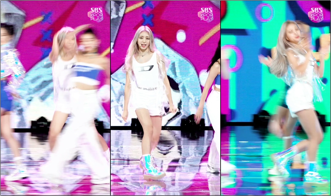 [안방1열 직캠4K] #있지 #유나 'ICY' (#ITZY #YUNA #Fancam)ㅣ@SBS Inkigayo_2019.8.11