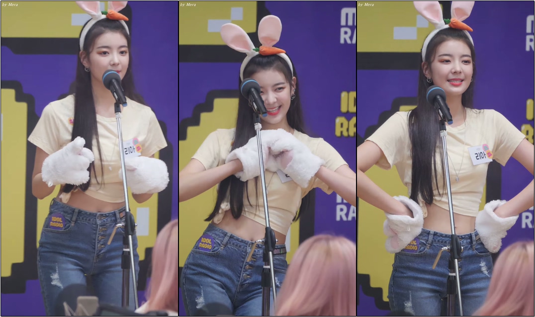 190821 귀요미송 부르는 #있지 (#ITZY) [#리아] #LIA #직캠 #Fancam (아이돌 라디오)