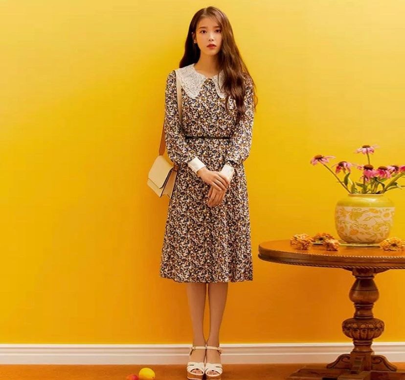 아이유 중국 한류 패션 브랜드 한두이서 광고 화보