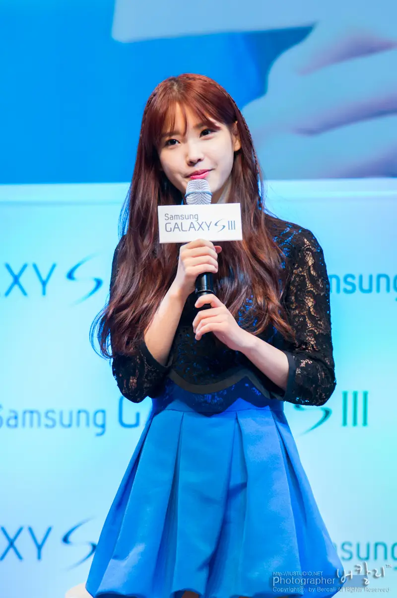 121214 갤럭시s3 팬미팅 아이유 직찍 by 버칼리