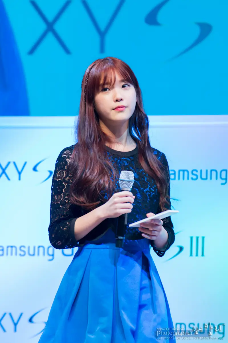 121214 갤럭시s3 팬미팅 아이유 직찍 by 버칼리