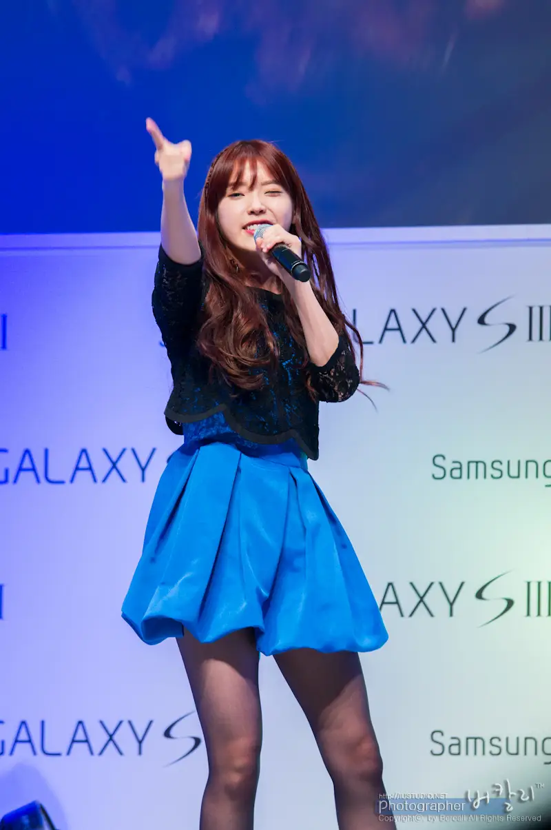 121214 갤럭시s3 팬미팅 아이유 직찍 by 버칼리