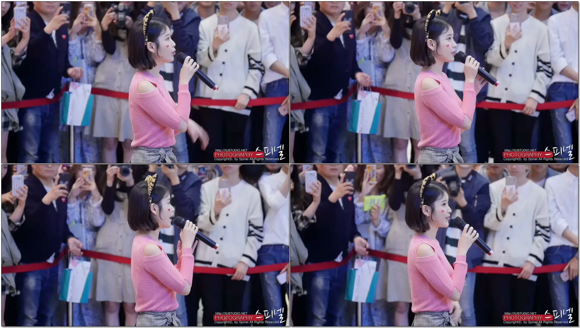 170430 코엑스 아이유 팬사인회 마무리 인사 직캠 by Spinel