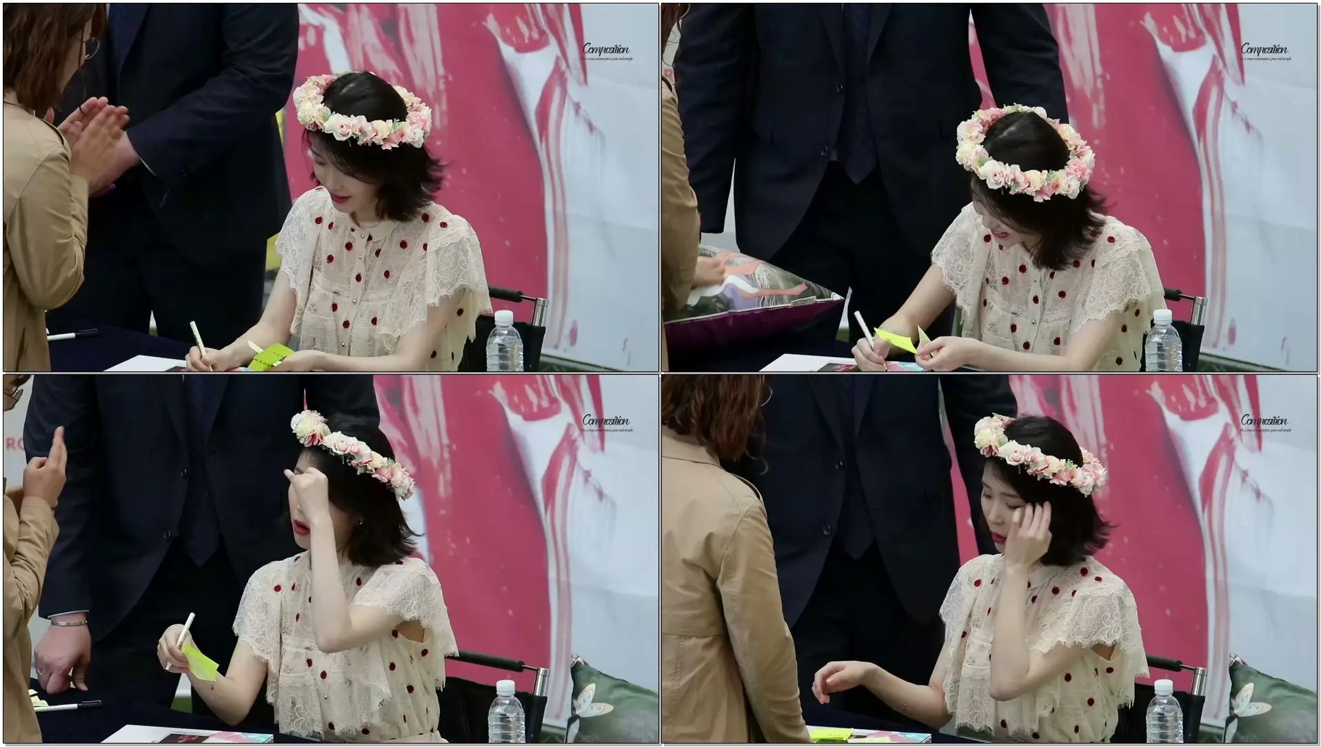 170507 영등포 타임스퀘어 아이유 (IU) 팬사인회 화관 쓴 아이유 직캠2