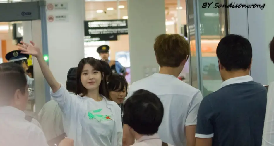 120531 아이유 일본 팬미팅 나고야 센트레아 공항 입출국 미공개 직찍 by Sandisonwong