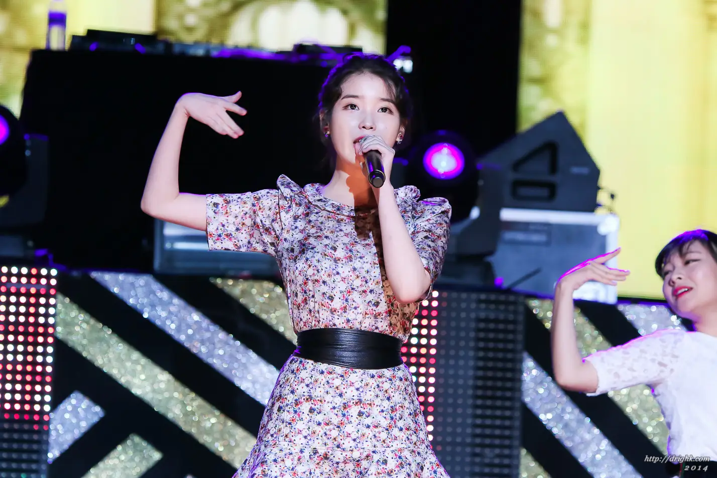 140913 아이유 직찍 @용기백배콘서트 by drighk