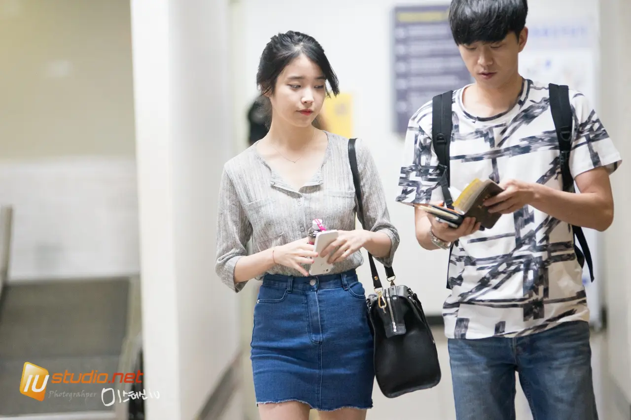 140718. 아이유 김포공항 출국 직찍 by 미스터신iu