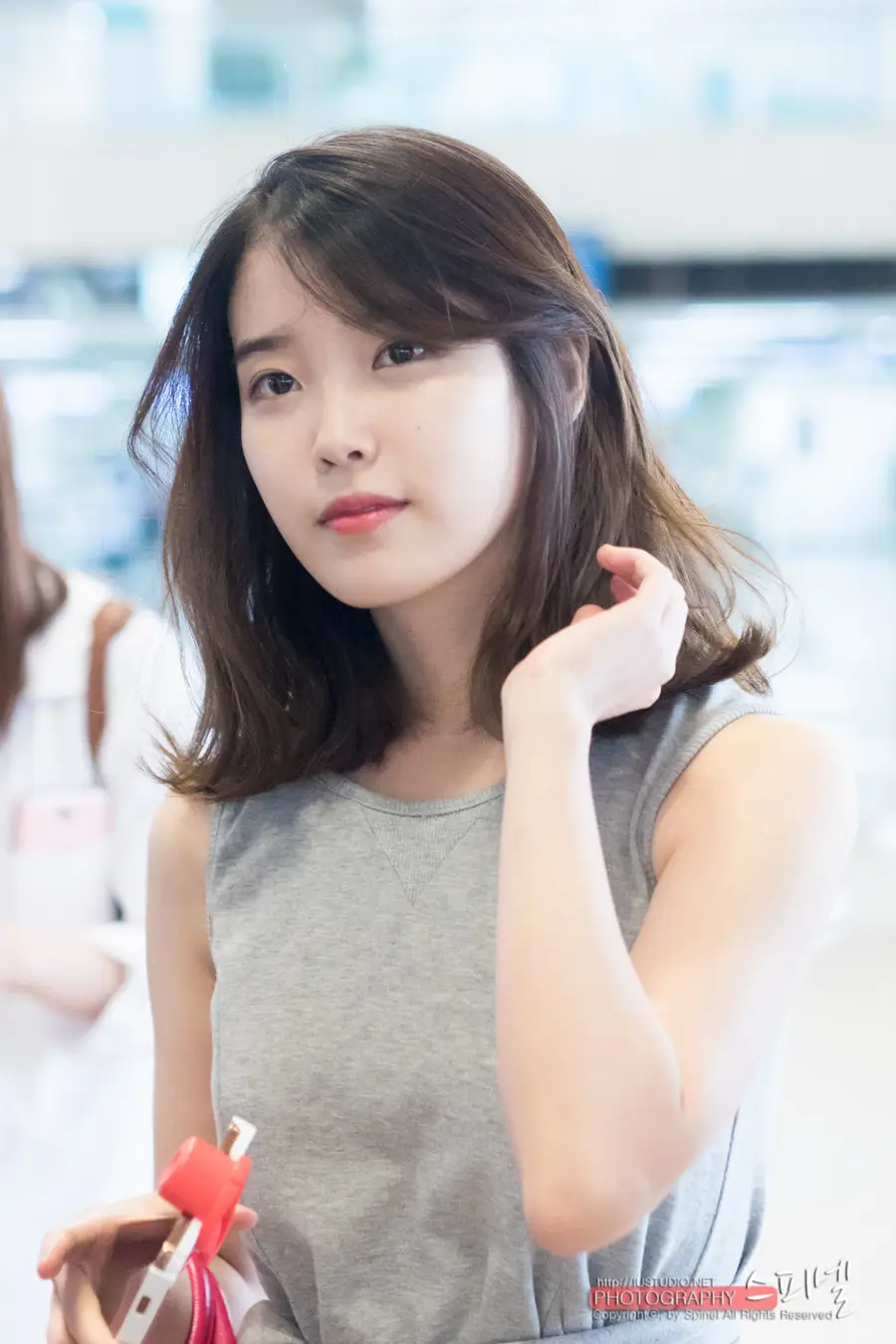 아이유 직찍 - 140613 김포공항 출국 by 스피넬