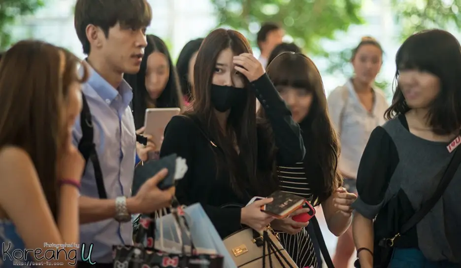 130828 아이유 일본 하네다 공항 입국 직찍 by KoreangU