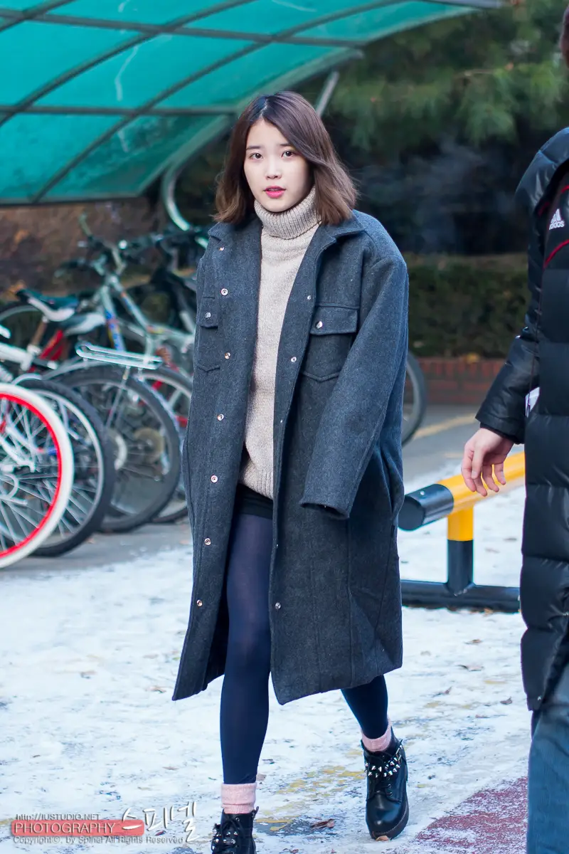 131220 뮤직뱅크 출근길 아이유 직찍 by 스피넬