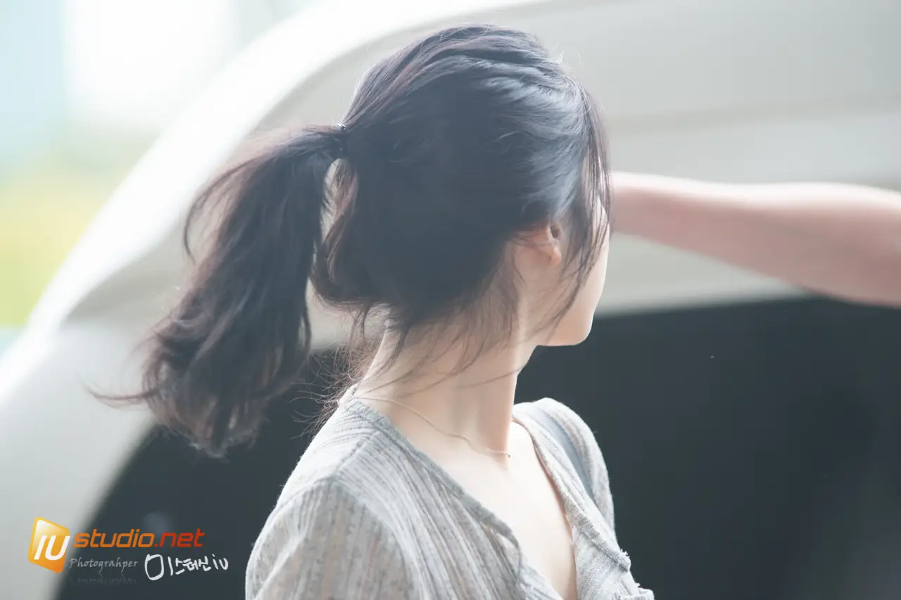 140718. 아이유 김포공항 출국 직찍 by 미스터신iu