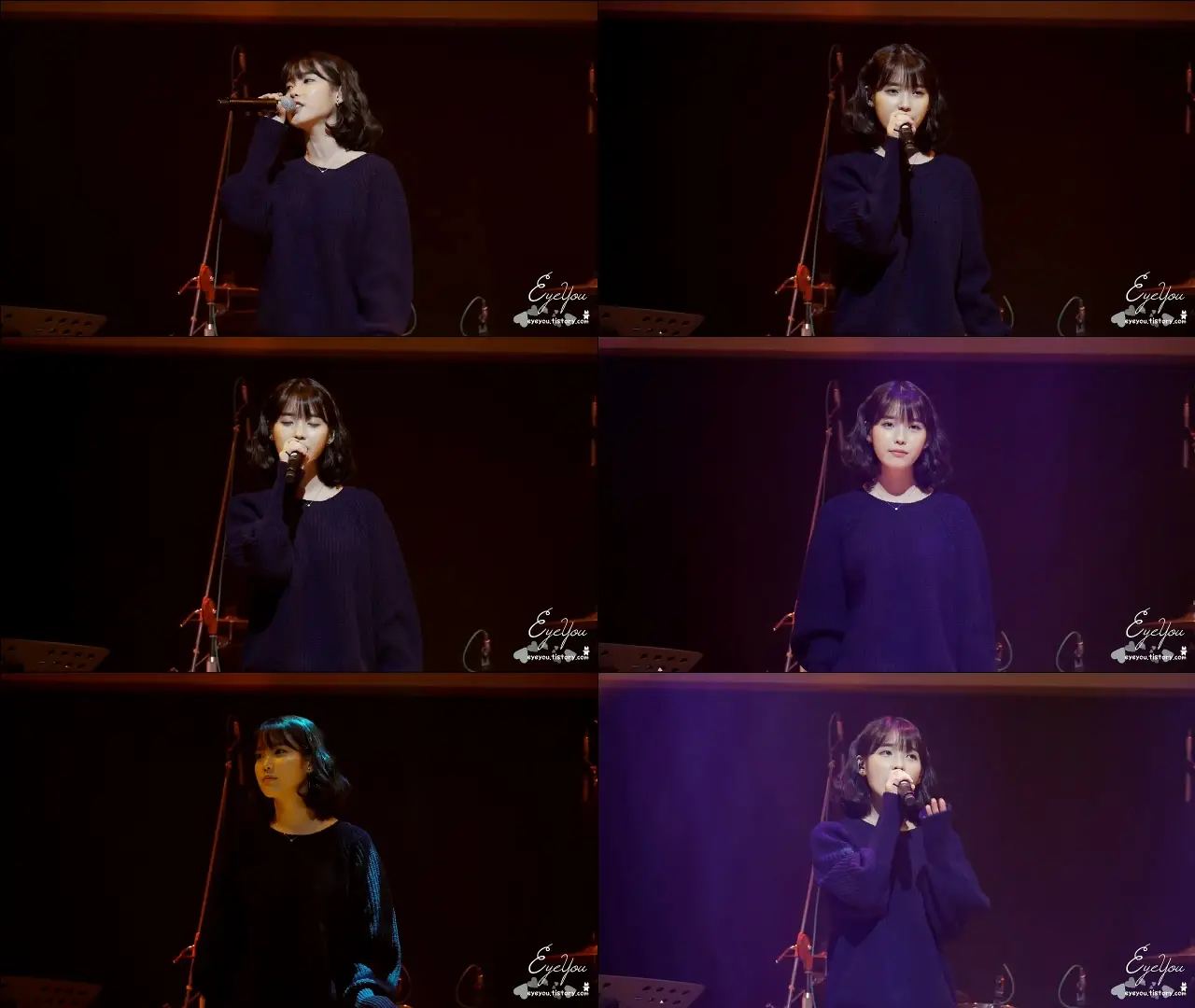 아이유 직캠 - 140124 파워FM 콘서트 by EyeYou