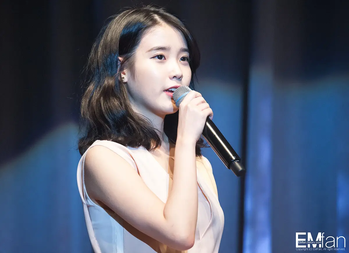 [직캠] 140822 아이유 KBS FM 밤을 잊은 그대에게 50주년 콘서트