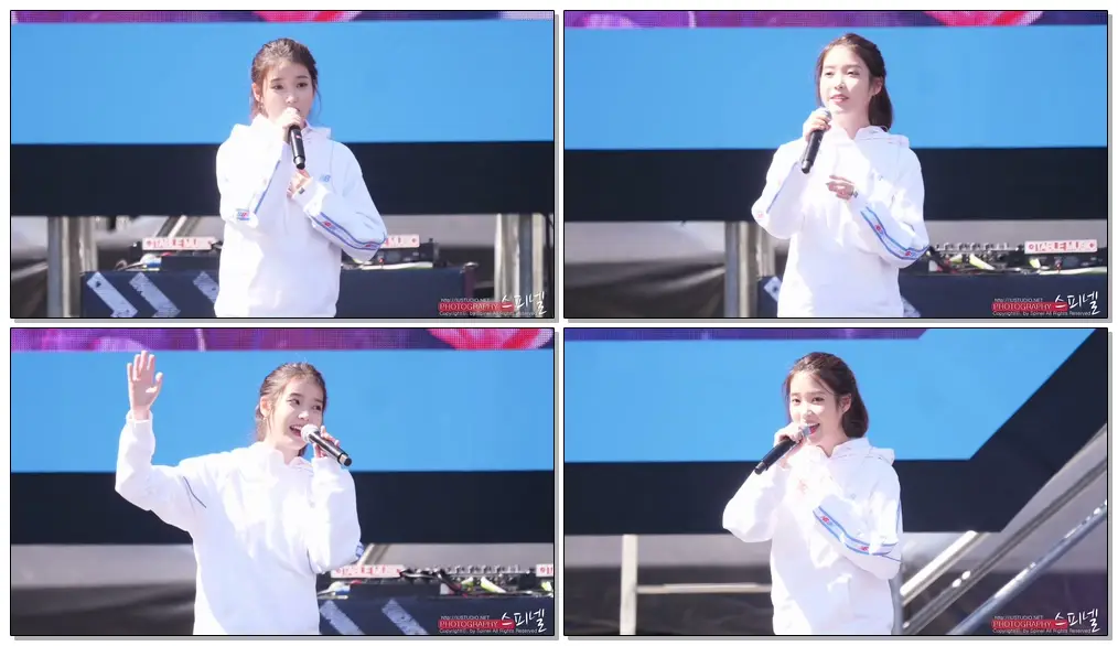 180909 아이유 IU 너의 의미 Meaning of you 4K 60P 직캠 @ 뉴발란스 마라톤 Run On by Spinel