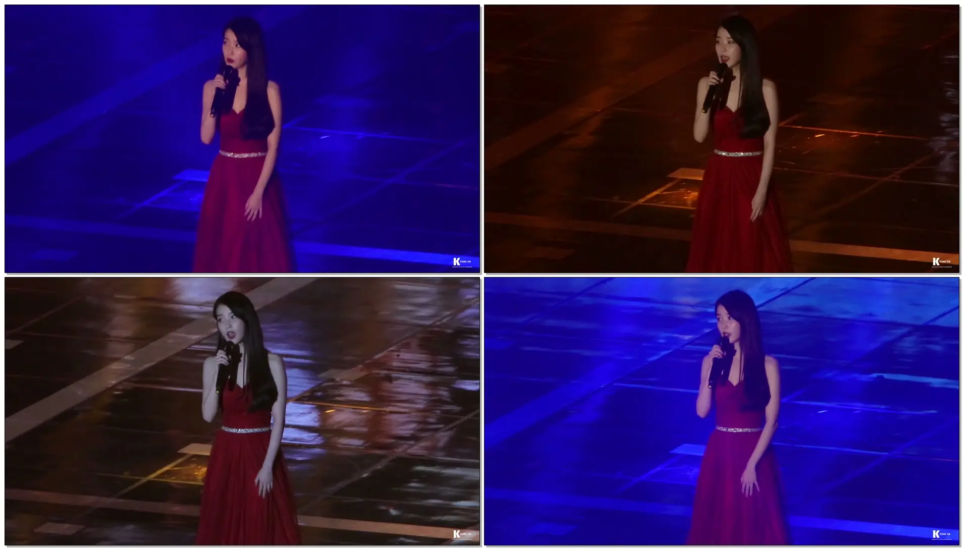 171225 가요대전 밤편지 아이유 본방 직캠/ fancam