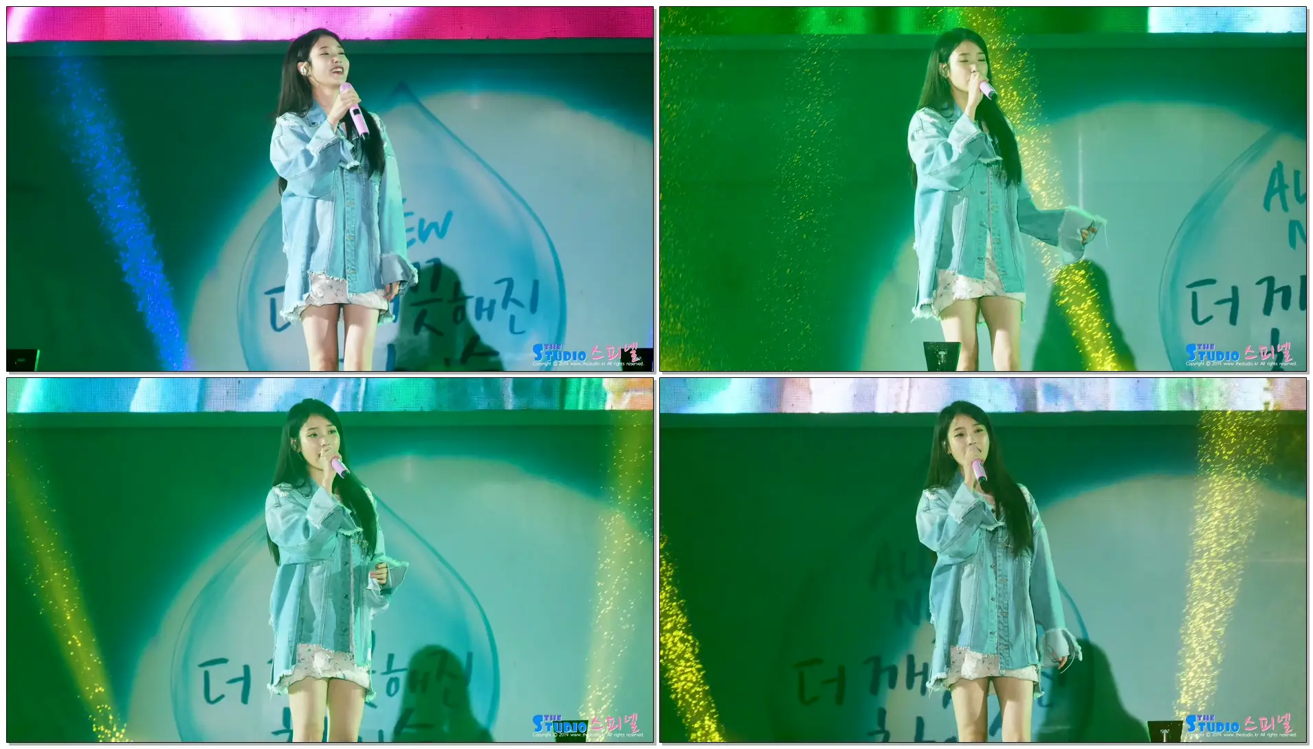 180512 가사 까먹은 아이유 '팔레트' 직캠 IU fancam - Palette (이슬라이브 페스티벌) by Spinel