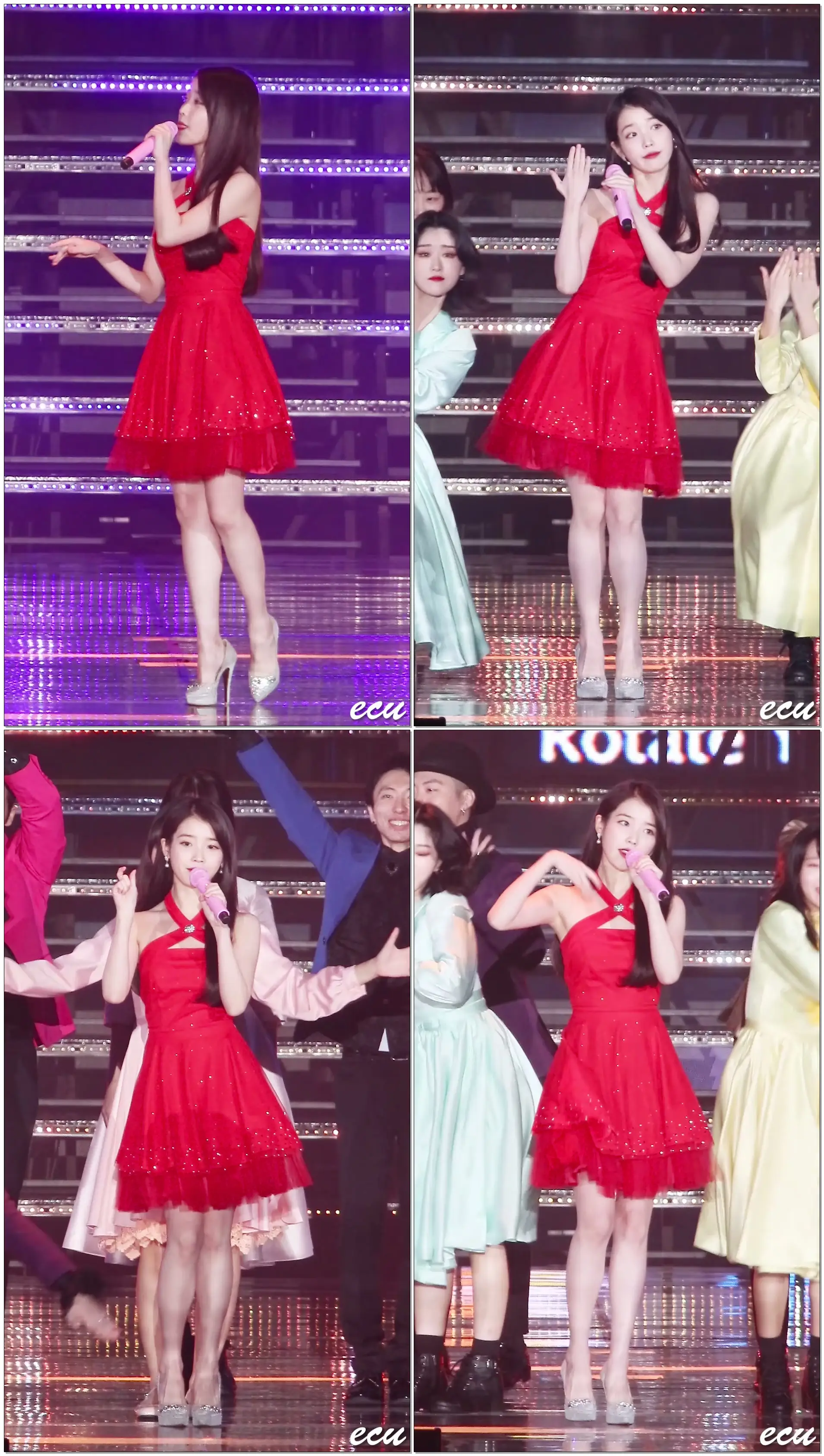 171225 아이유 (IU) 이 지금 (dlwlrma) / 2017 가요대전 직캠 fancam by ecu