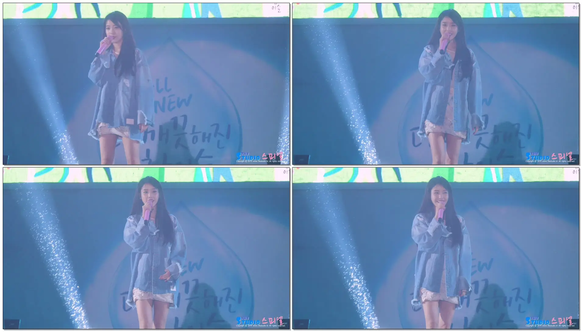 180512 나의 아저씨 마지막 촬영 아이유 직캠 (이슬라이브 페스티벌) by Spinel