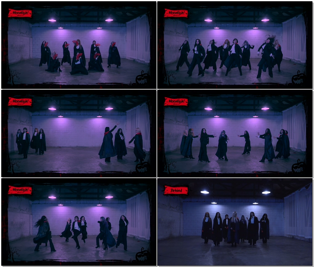 #러블리즈 #Lovelyz 러블리즈(Lovelyz) 'Moonlight' Special Choreography Video (Halloween Ver.)