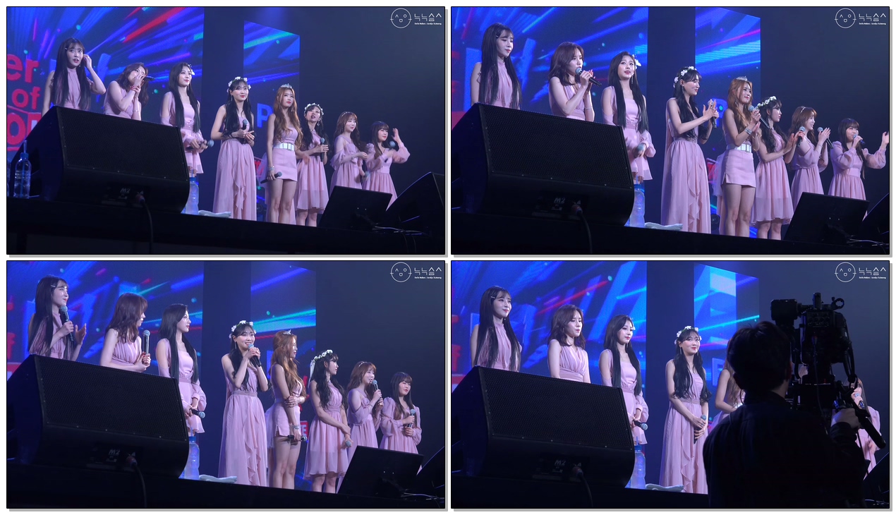 190204 러블리즈(Lovelyz) 토크(Talk) 직캠(Fancam) @Power of K Tokyo Live