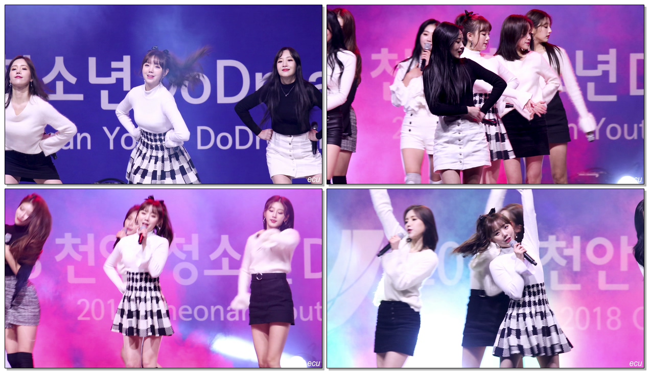 181117 러블리즈 (Lovelyz) 케이 (Kei) 아츄 (Ah Choo) / 천안 청소년 두드림 직캠 fancam by ecu