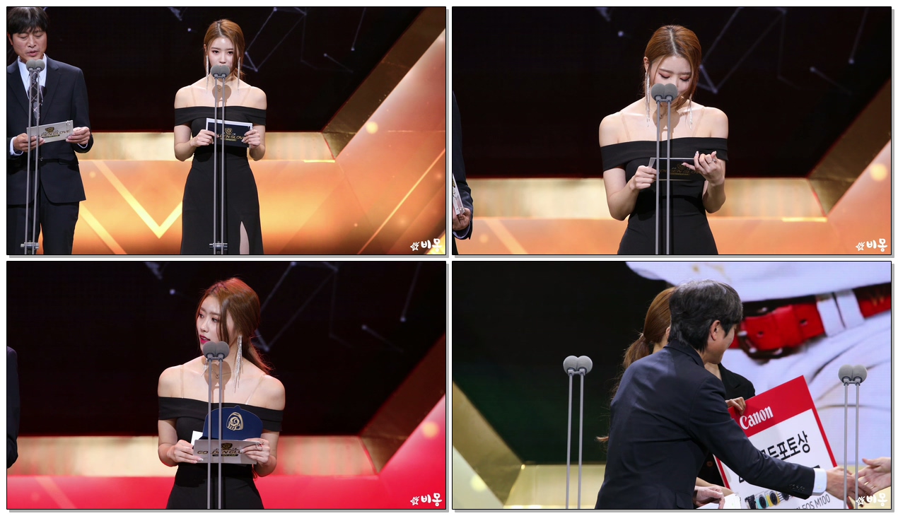 181210 러블리즈(Lovelyz) 미주(Mijoo) 시상 [Golden Glove Awards] 4K 직캠 by 비몽