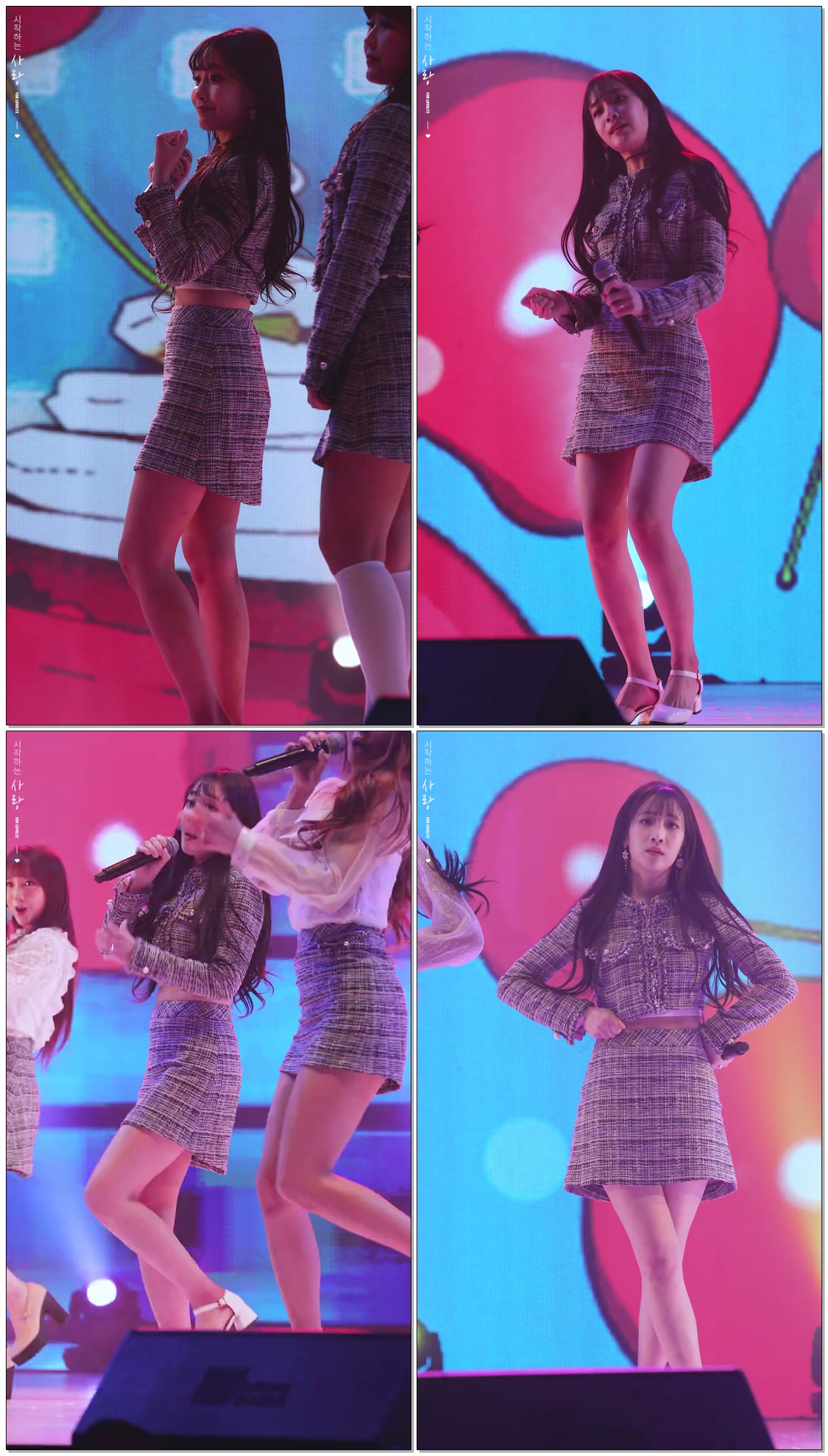 190209 춘천평화문화축전 안녕 유지애 직캠 Lovelyz Yoojiae Hi~ Fancam