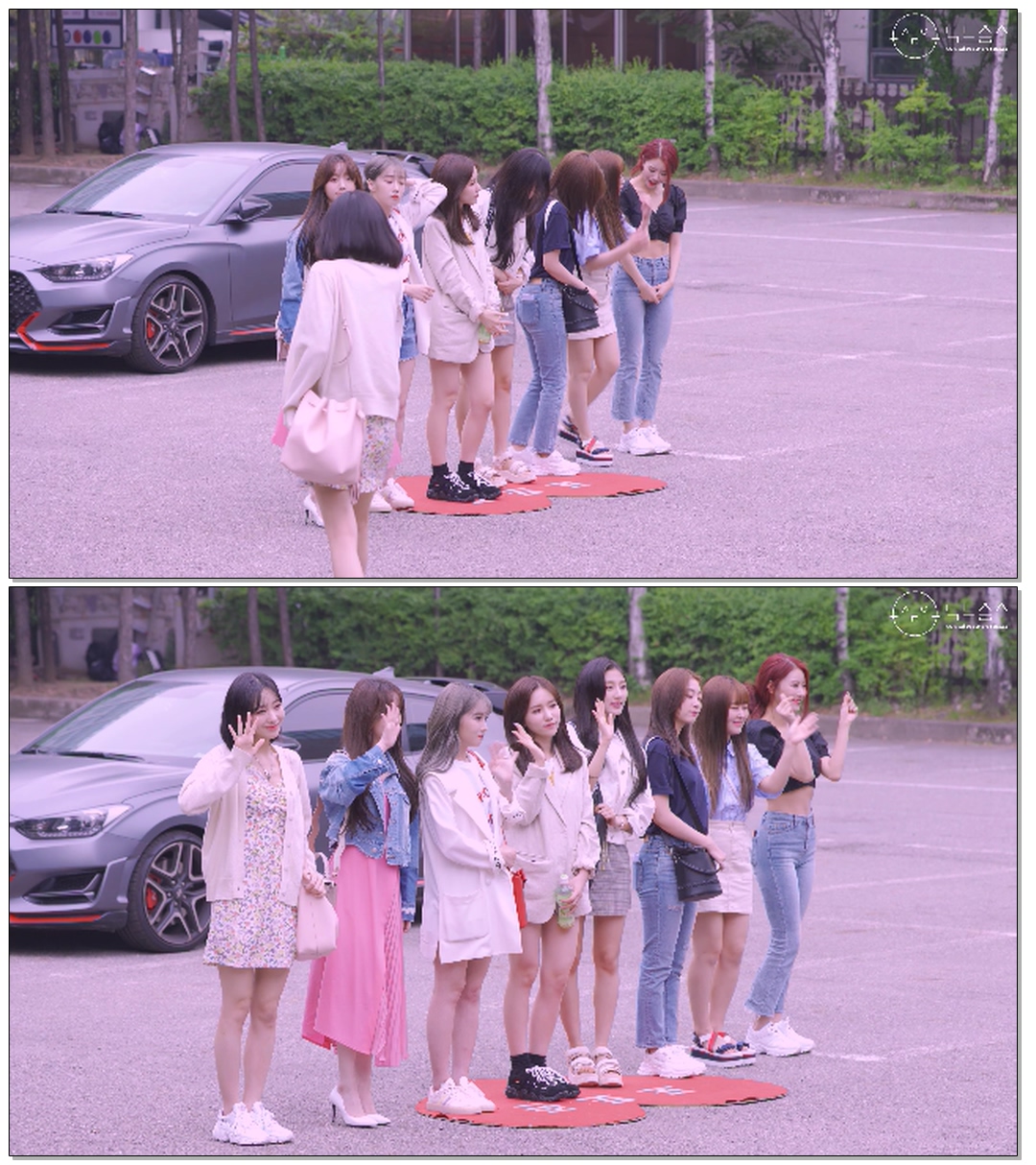 190614 #러블리즈(#Lovelyz) 출근길 #직캠(#Fancam) @뮤직뱅크(Music Bank)