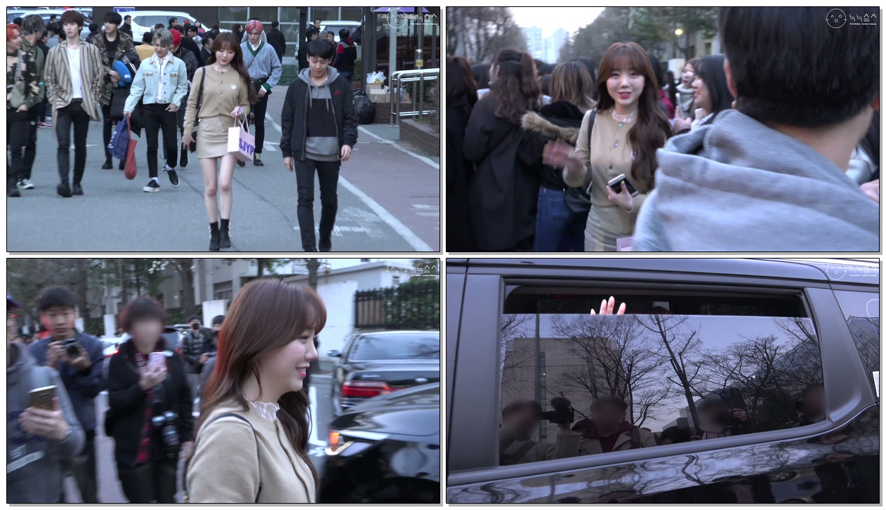 190329 #러블리즈(#Lovelyz) Keo(케이) 퇴근 직캠(Fancam) @뮤직뱅크(Music Bank)