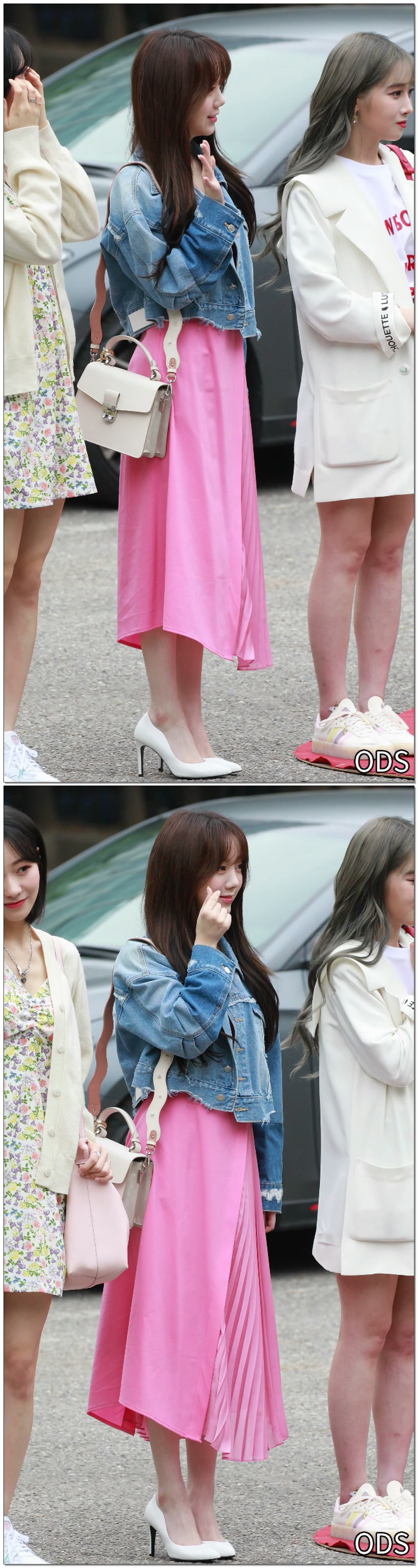 190614 #러블리즈(#Lovelyz) #케이(#Kei) - KBS 뮤직뱅크 출근길