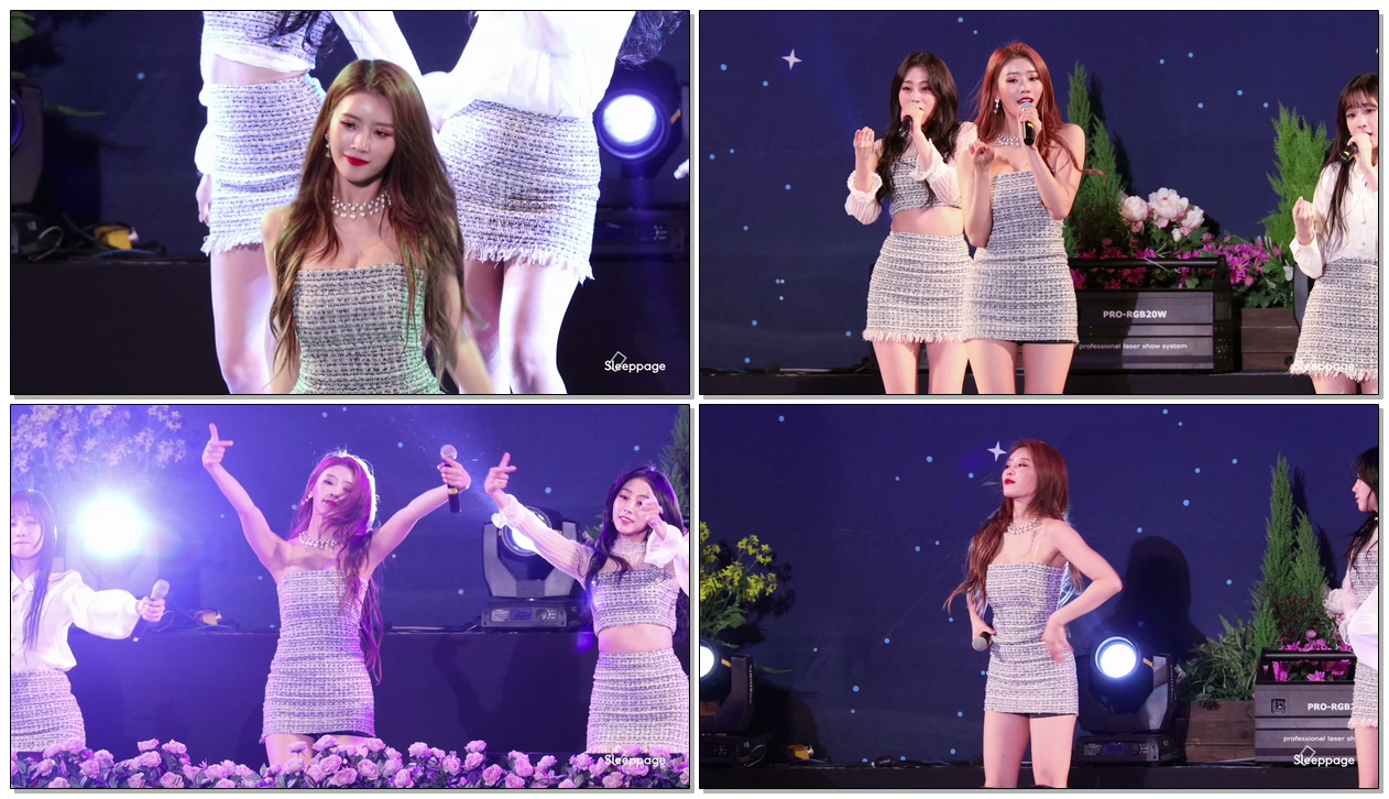 190406 러블리즈 Lovelyz 지금 ,우리 NOW ,WE 미주 Mijoo @ 경산경북체전전야제