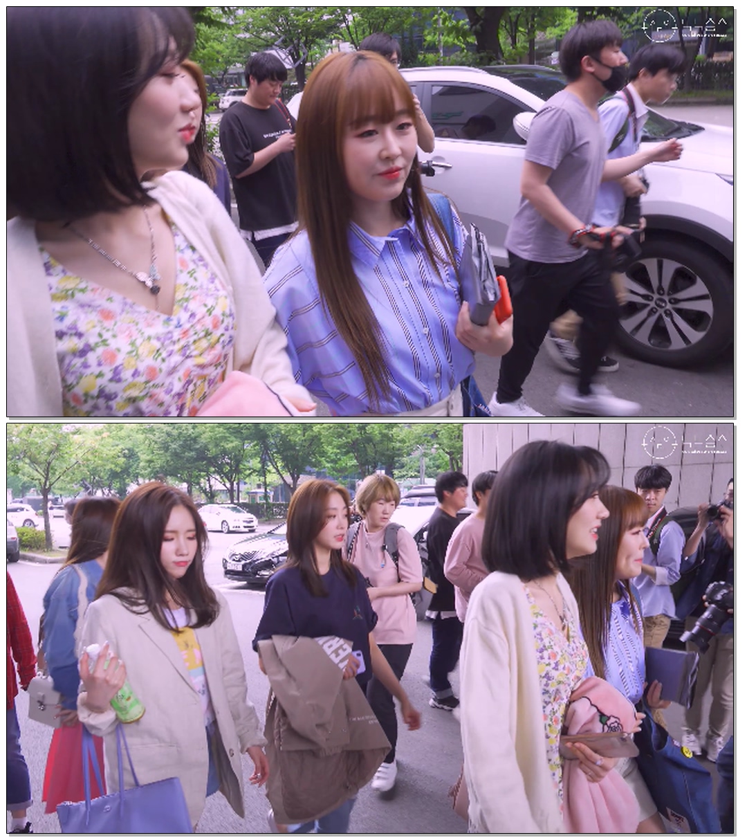190614 #러블리즈(#Lovelyz) 중간 퇴근길 #직캠(#Fancam) @뮤직뱅크(Music Bank)