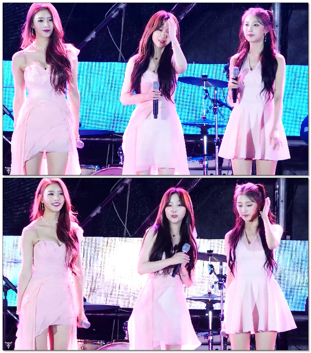 190608 #러블리즈 #미주/#예인/#케이 #직캠 (#Lovelyz) - Rewind @DMZ POP Concert/#Fancam