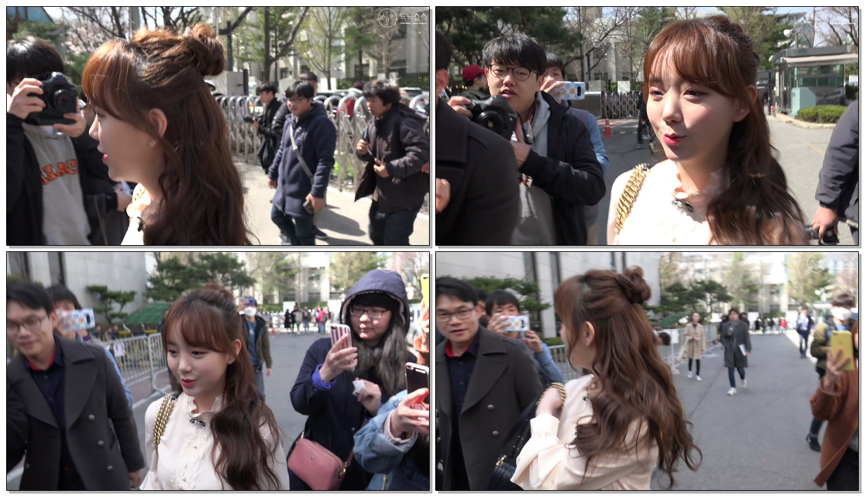 190405 #러블리즈(#Lovelyz) Kei(케이) 출근 직캠(Fancam) @뮤직뱅크(Music Bank)