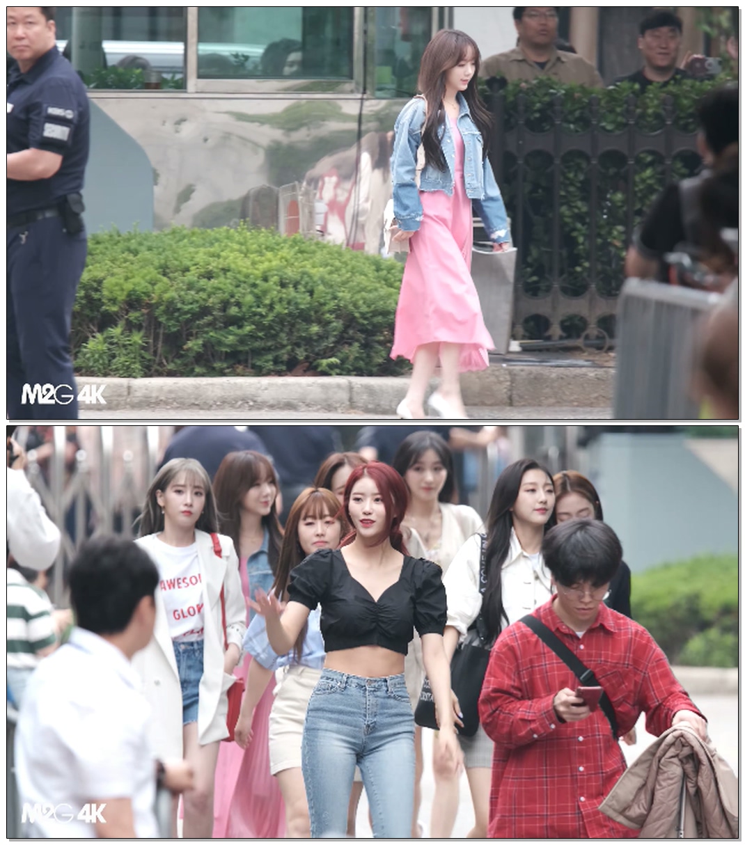 190614 #러블리즈 - 뮤직뱅크 출근길 #직캠 #Fancam