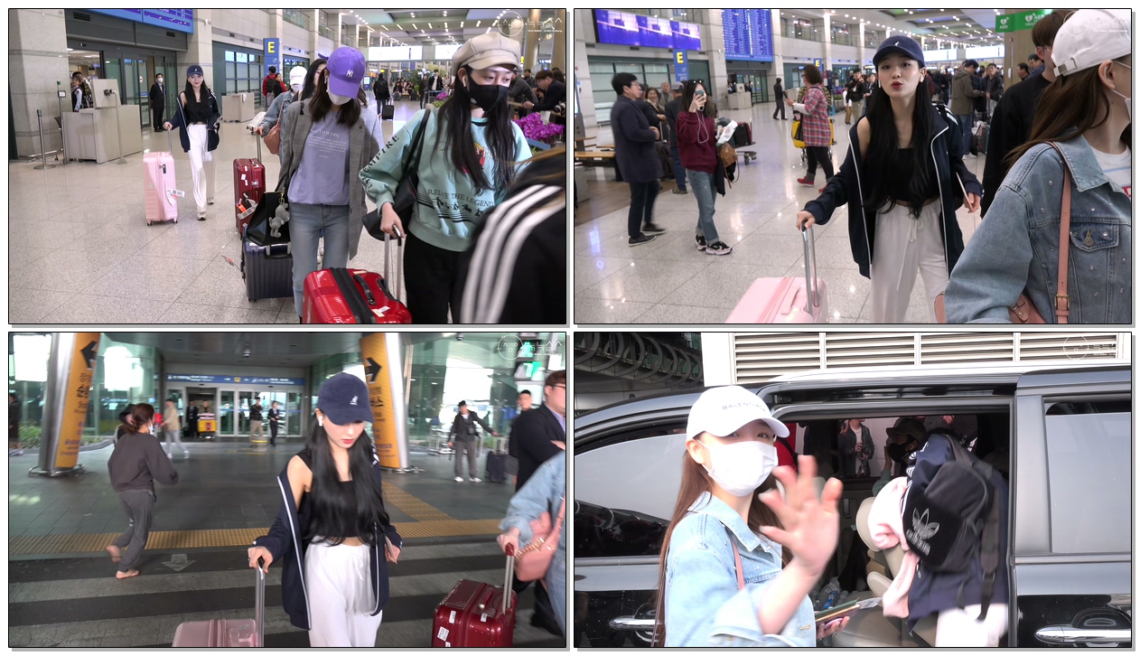 190319 #러블리즈(#Lovelyz) 입국 직캠(Fancam) @인천국제공항(Incheon Airport)