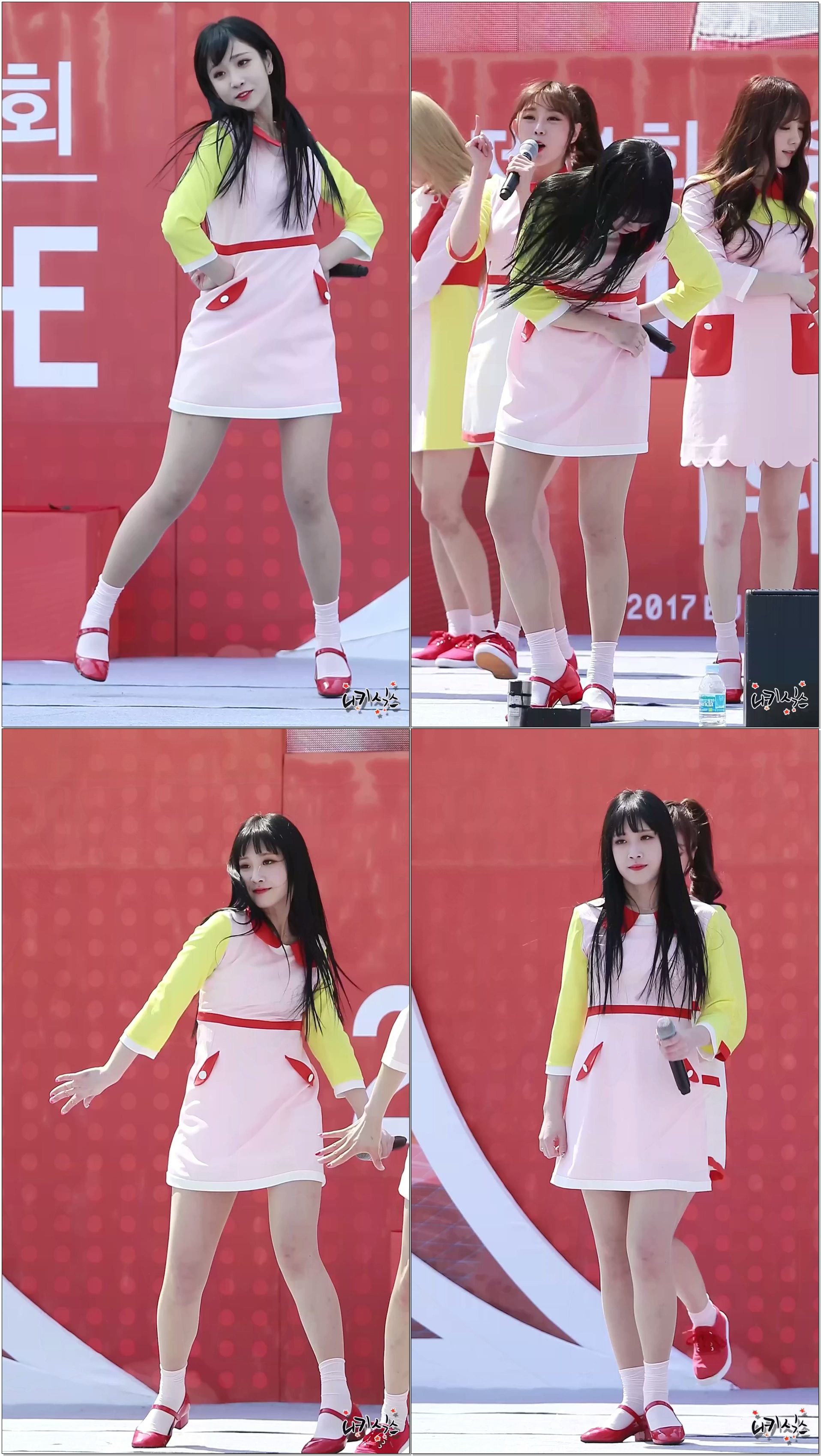 170401 러블리즈(Lovelyz) 유지애 Ah-Choo 2017 불스 레이스(Bulls Race) 직캠 by 니키식스