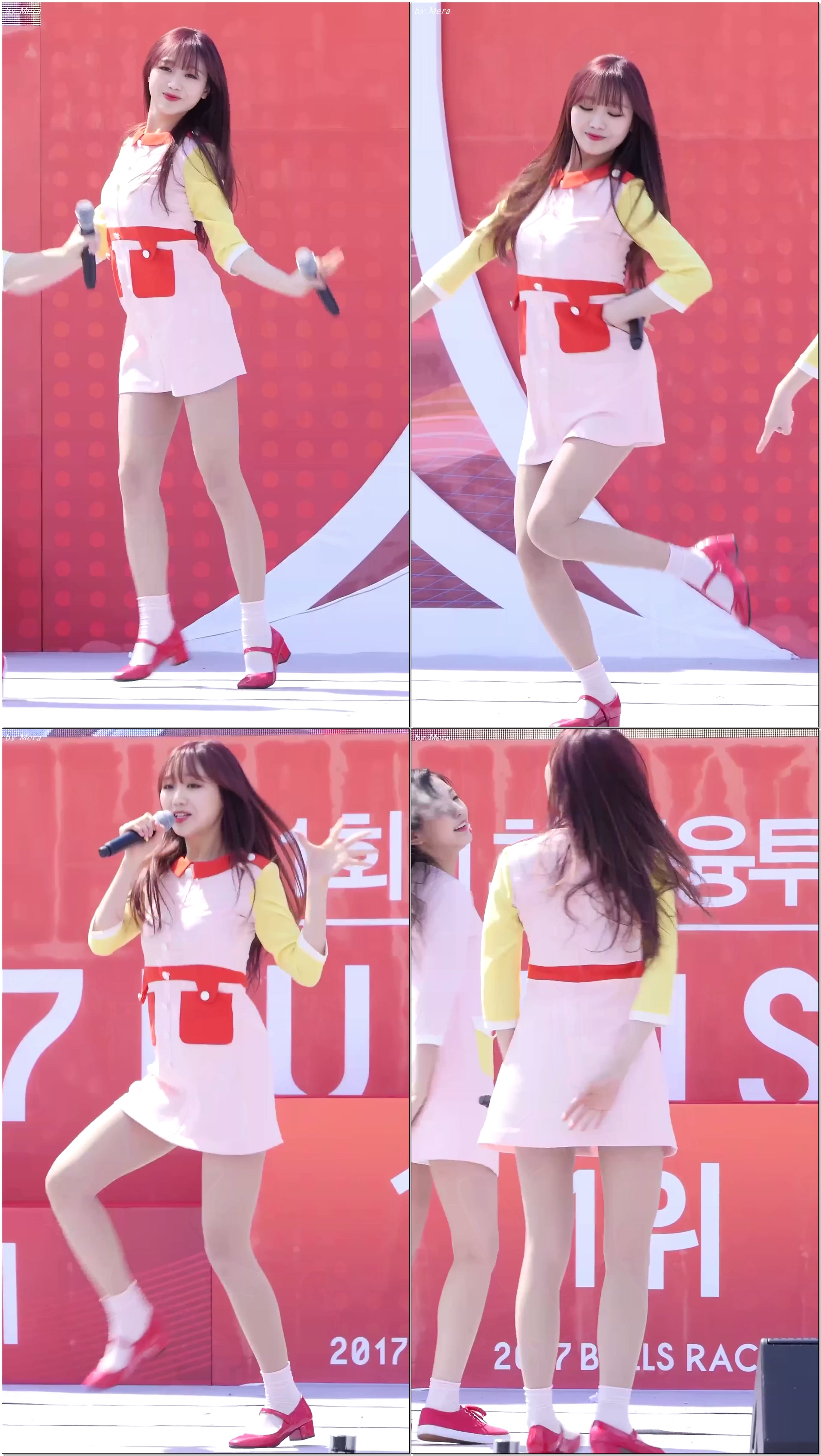 170401 러블리즈(Lovelyz) Hi ~ (안녕) [류수정] Sujeong 직캠 Fancam (2017 BullsRace) by Mera