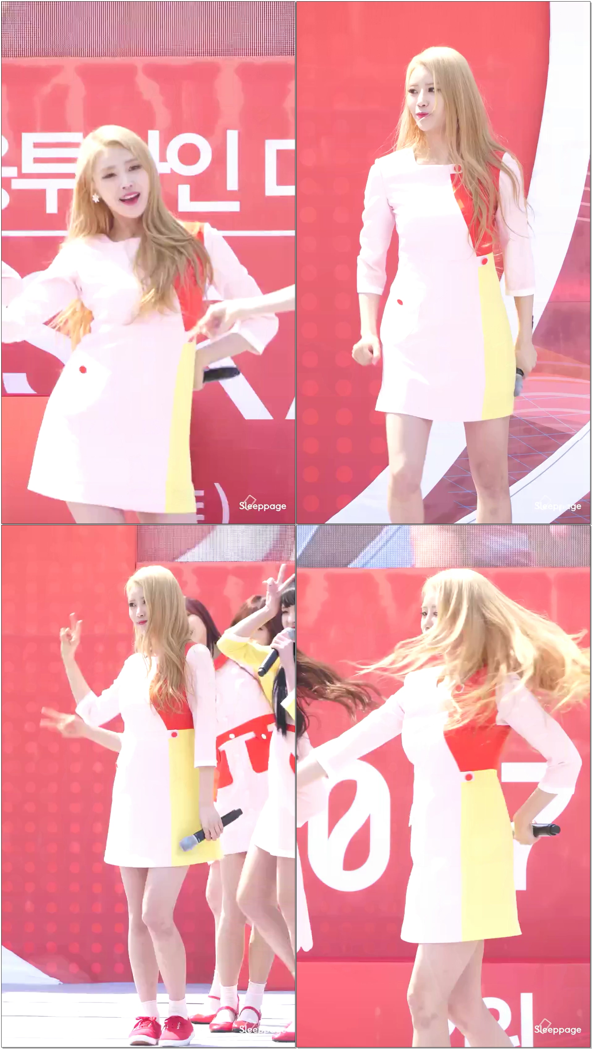 170401 러블리즈 Lovelyz 안녕 Hi~ 미주 MIJOO @ BULLS RACE By Sleeppage