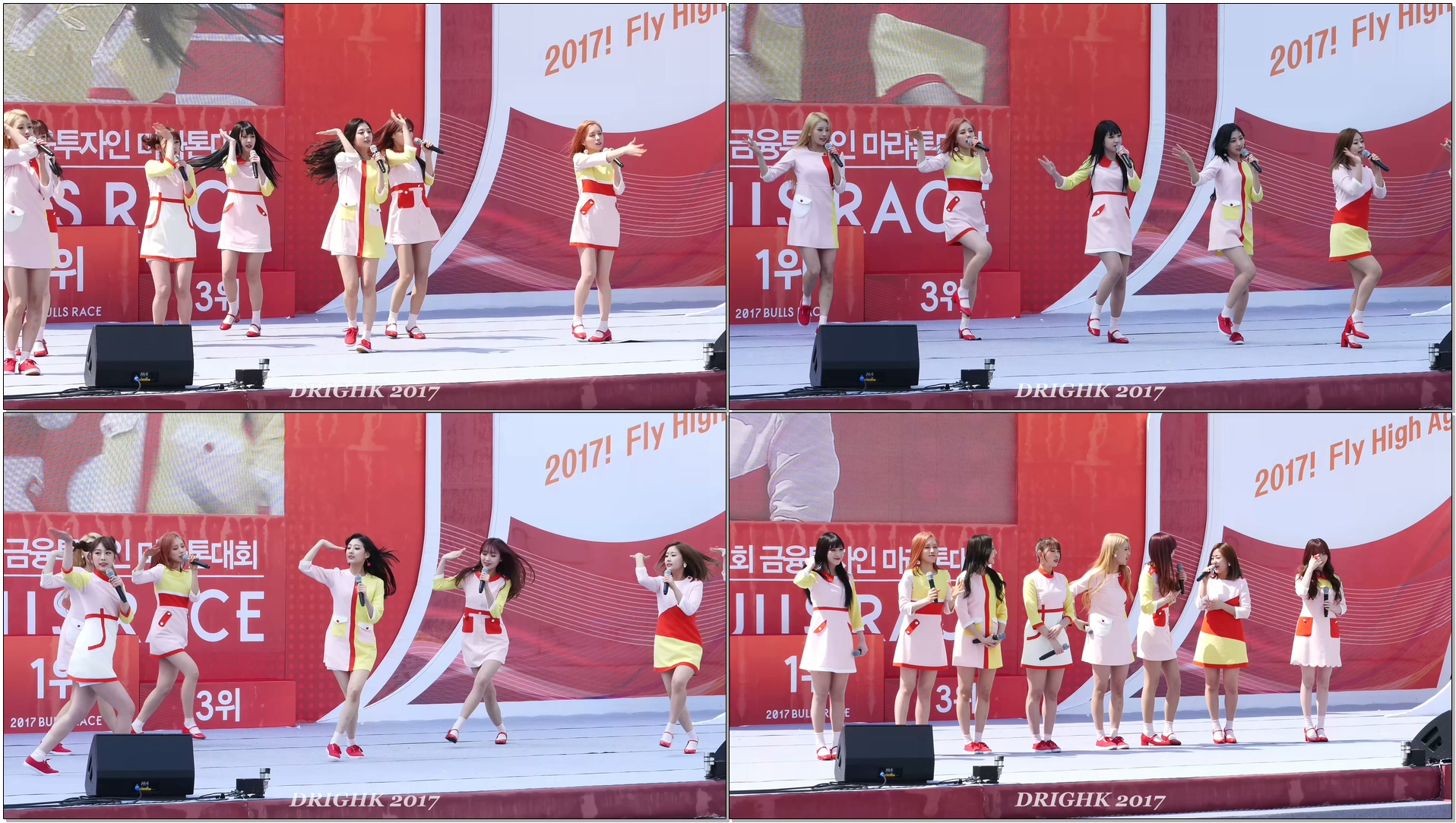 170401 러블리즈Lovelyz - WoW! [2017BullsRace 여의도공원] 직캠fancam by drighk