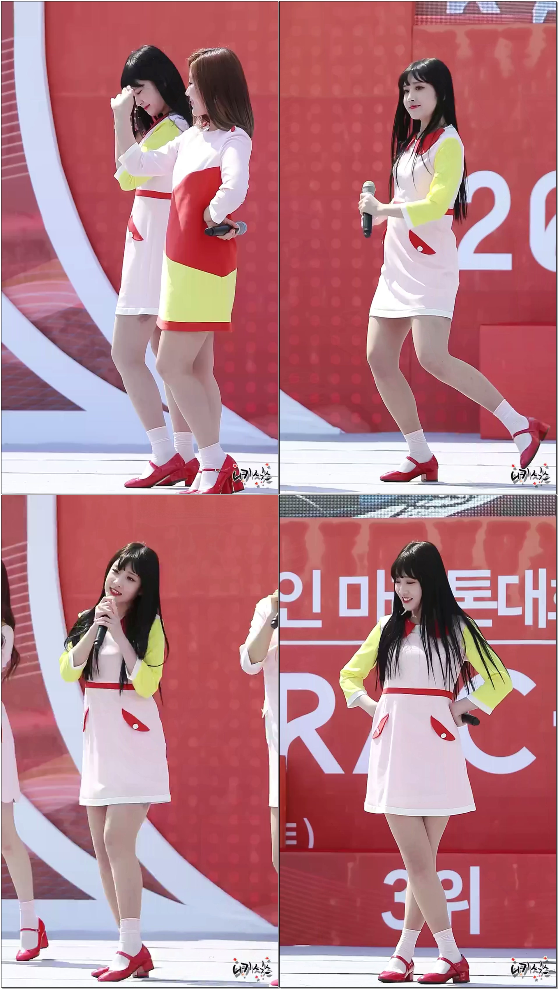 170401 러블리즈(Lovelyz) 유지애 안녕(Hi~)2017 불스 레이스(Bulls Race) 직캠 by 니키식스